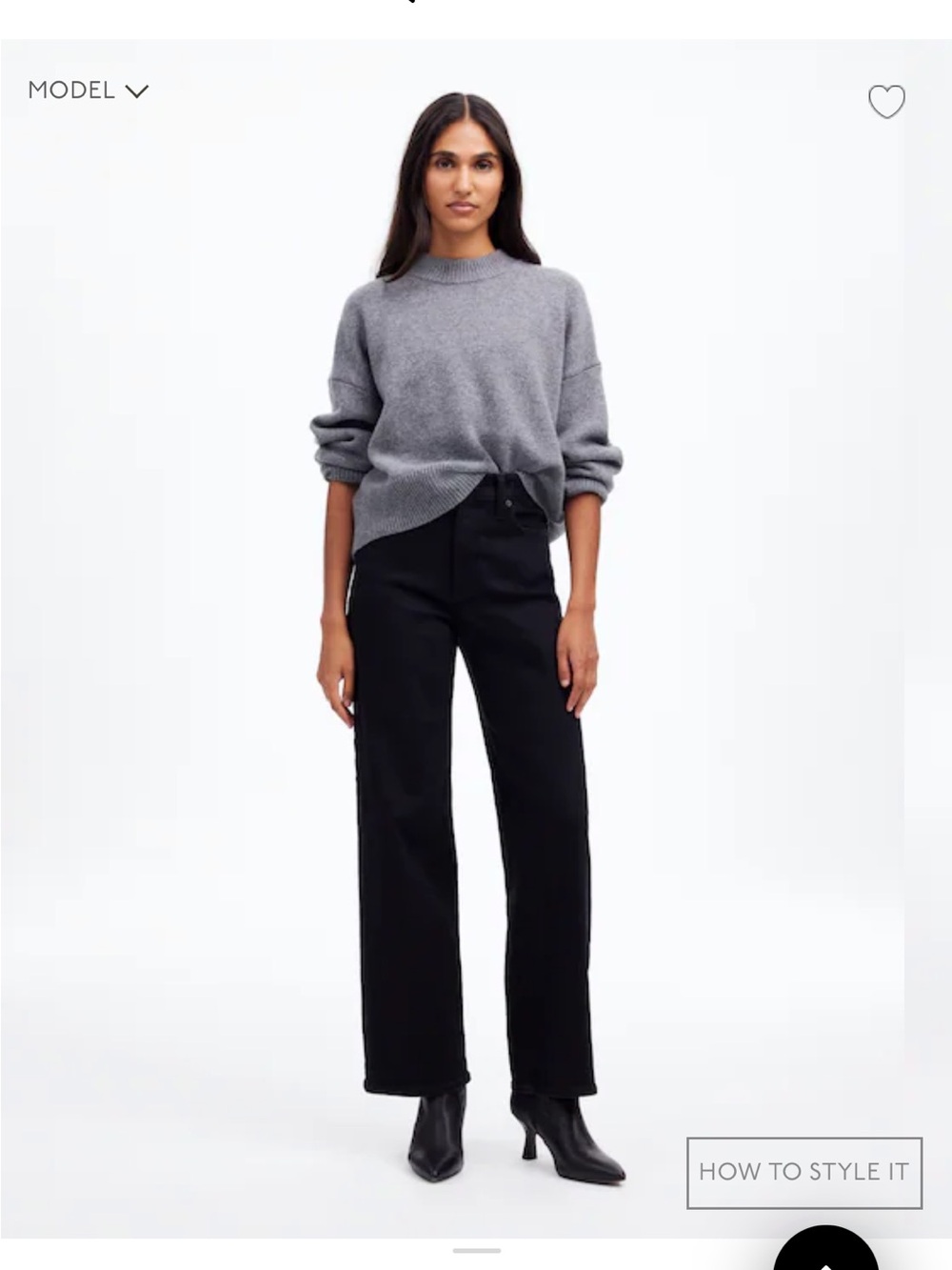 Madewell The Perfect Vintage Wide-Leg Jean